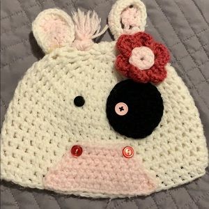 knitted girl hat